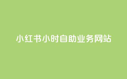 小红书24小时自助业务网站 - 小红书24小时便捷自助服务站!  第1张 小红书24小时自助业务网站 - 小红书24小时便捷自助服务站!  第1张