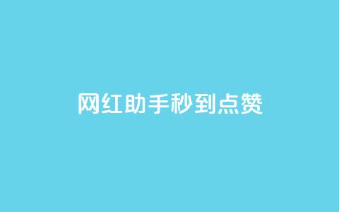 网红助手秒到点赞 - 网红助手快速获取点赞的秘密揭秘~  第1张
