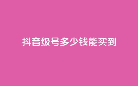 抖音50级号多少钱能买到,抖音9元63钻在哪充值 - 闪电云商城自助下单 巨量千川人工客服入口  第1张