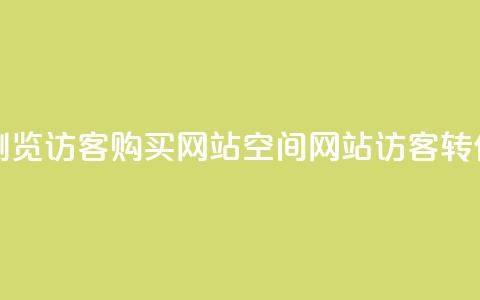 QQ空间浏览访客购买网站(QQ空间网站访客转化工具)  第1张