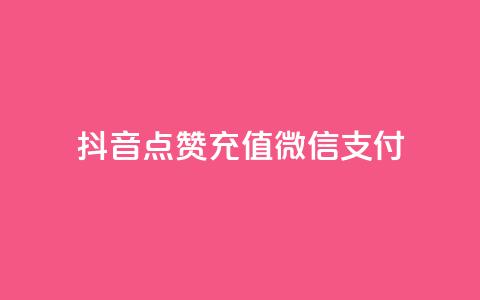 抖音点赞充值微信支付 - 抖音点赞如何通过微信支付进行充值~ 第1张 抖音点赞充值微信支付 - 抖音点赞如何通过微信支付进行充值~ 第1张