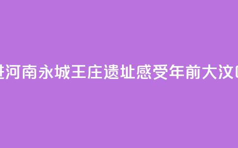 【何以中国 行走河南】走进河南永城王庄遗址  感受5000年前大汶口文化聚落的礼制内涵 第1张 【何以中国 行走河南】走进河南永城王庄遗址  感受5000年前大汶口文化聚落的礼制内涵 第1张