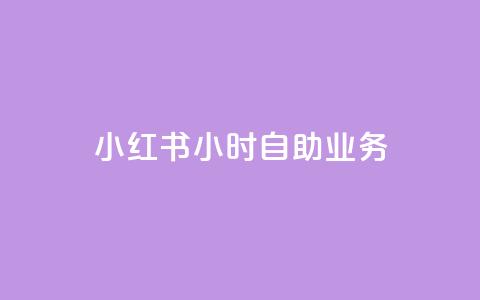 小红书24小时自助业务 - 小红书24小时自主服务全攻略!  第1张 小红书24小时自助业务 - 小红书24小时自主服务全攻略!  第1张