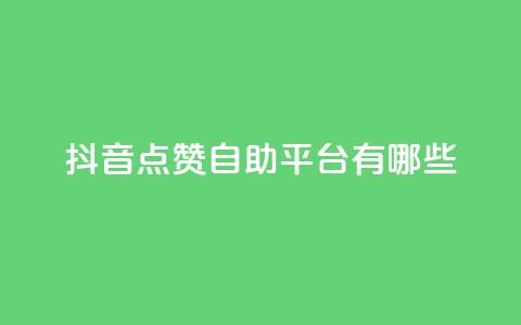 抖音点赞自助平台有哪些,购买DY粉丝 - 抖音刷钻网站全网最低价啊 斗音刷讚在线24小时  第1张 抖音点赞自助平台有哪些,购买DY粉丝 - 抖音刷钻网站全网最低价啊 斗音刷讚在线24小时  第1张
