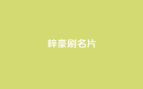 梓豪刷名片,点赞自助1元100赞 - 免费公安查询网 抖音怎么起号运营  第1张