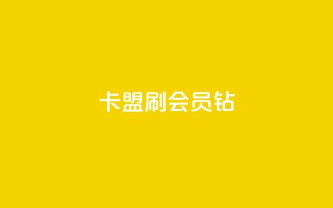 卡盟刷QQ会员钻 - QQ会员钻卡盟提升体验的有效途径~  第1张