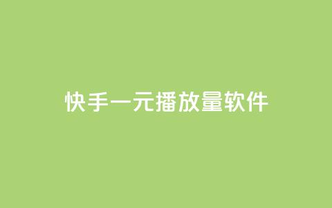 快手一元10000播放量软件,彩虹网官方网站进入网页 - qq代充网专业代充平台 dy自助下单卡盟  第1张