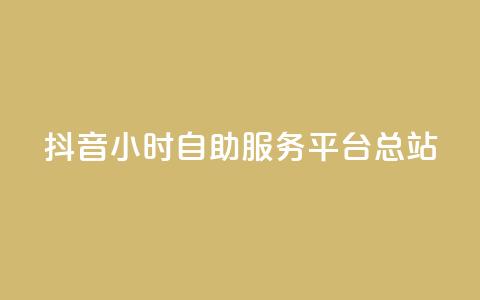 抖音24小时自助服务平台总站 - 抖音全天候自助服务平台一站式解决方案!  第1张 抖音24小时自助服务平台总站 - 抖音全天候自助服务平台一站式解决方案!  第1张