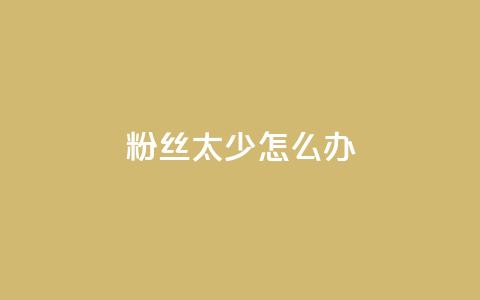 粉丝太少怎么办,快手免费热门助手 - 0.5自助下单 抖音1元刷1000粉  第1张
