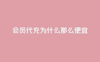 qq会员代充为什么那么便宜 - 为什么qq会员代充价格低廉?。