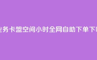 qq钻业务卡盟 - QQ空间24小时全网自助下单