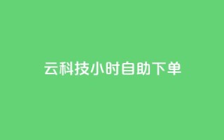 12云科技24小时自助下单 - 12云科技24小时自助订购,便捷高效无忧服务!