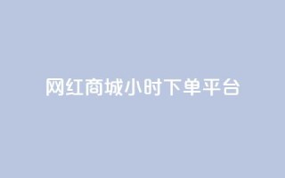 网红商城24小时下单平台 - 24小时下单,网红商城让您随时购物!