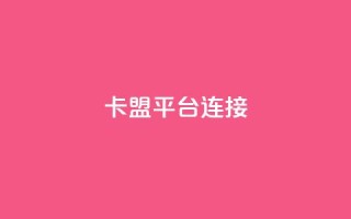 卡盟平台连接 - 卡盟平台推广链接的利与弊!