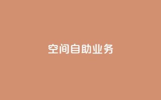 qq空间自助业务 - 自助操作:qq空间快速实现你的需求!