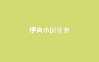 ks便宜24小时业务 - 24小时KS业务特惠,尽享超值服务!