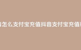 抖音怎么支付宝充值(抖音支付宝充值教程)