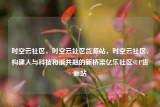 时空云社区,时空云社区货源站,时空云社区,构建人与科技和谐共融的新桥梁亿乐社区SUP货源站