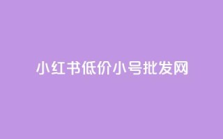 小红书低价小号批发网 - 小红书低价小号批发网:最便宜的购买平台!