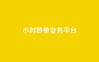 Ks24小时秒单业务平台 - Ks24小时秒单业务平台：高效便捷的一站式秒单服务！!