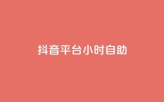 抖音平台24小时自助 - 抖音平台全天候自助秘籍,让你轻松驾驭创作乐趣!!