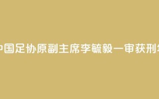 中国足协原副主席李毓毅一审获刑11年