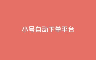 ks小号自动下单平台 - 自动下单平台:KS小号轻松下单!