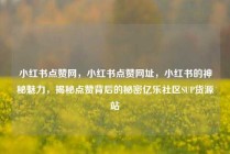 小红书点赞网，小红书点赞网址，小红书的神秘魅力，揭秘点赞背后的秘密亿乐社区SUP货源站