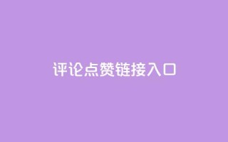 评论点赞链接入口 - 优质SEO文章,赞美无限,资深编辑点赞必看!