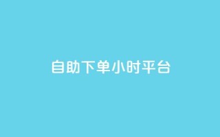 自助下单24小时平台Xhs - 自助下单平台Xhs再次革新,24小时内实现快速下单!~