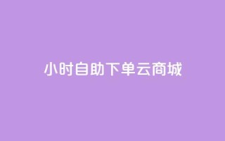 24小时自助下单云商城 - 云商城24小时便利下单服务!