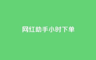 网红助手24小时下单,快手涨热度软件官方版 - 拼多多刷助力软件 - 拼多多破解