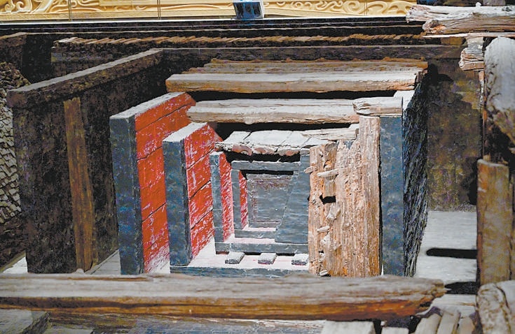 再现“黄肠题凑	”与汉代生活	，北京大堡台遗址博物馆新馆开馆  第13张