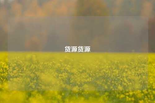 货源货源  第1张