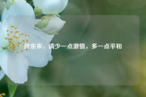 胖东来，请少一点激愤，多一点平和  第1张