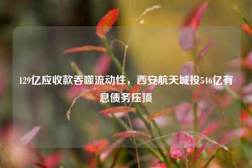 129亿应收款吞噬流动性，西安航天城投546亿有息债务压顶  第1张